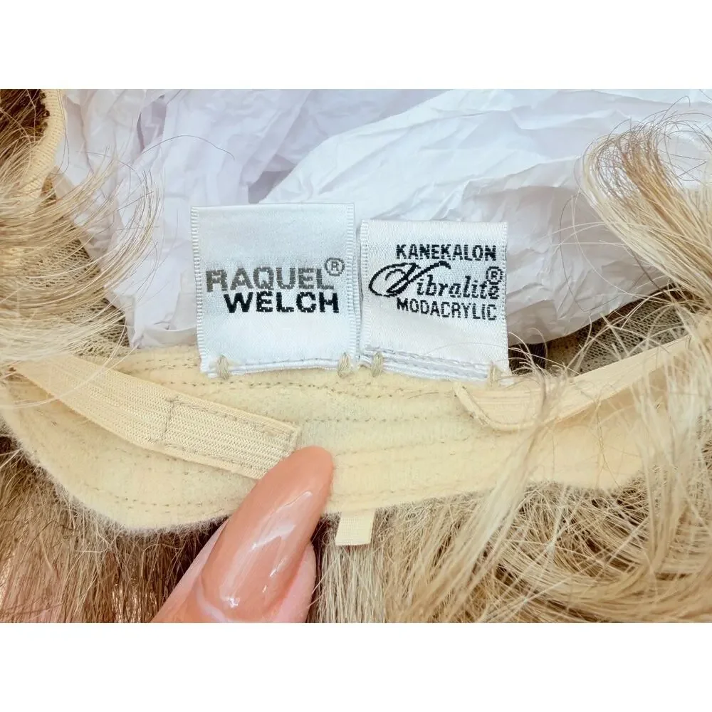 Raquel Welch Hairpiece Topper Blonde Tru2Life Heat Friendly Synthetic w/ Box